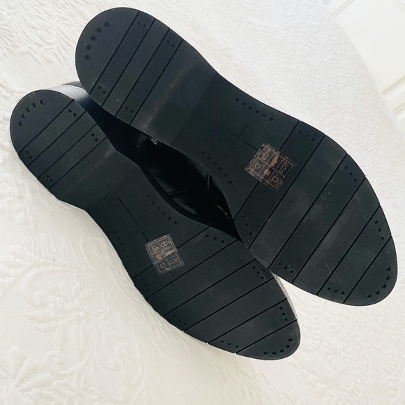 NWOB Lulus Dolce Vita Gaven Black Leather Belted Mid-Calf Boots 7.5 - Picture 11 of 12